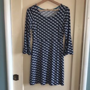 Boden umbrella print dress